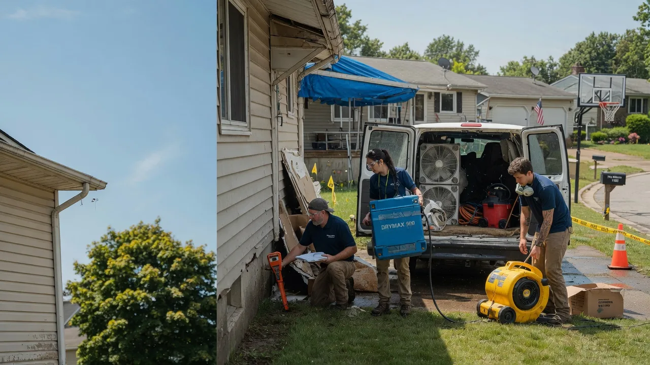 Ceiling Leak Cleanup in Ouaquaga, NY near me